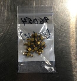 BARB FITTING BRASS #10-32 X 1/16 (individual)