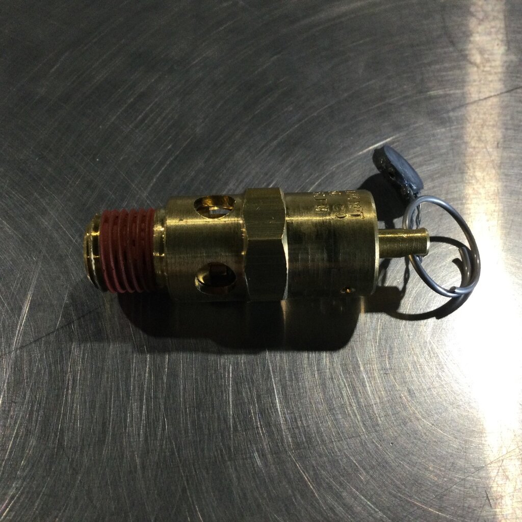 AIR SAFETY RELIEF VALVE HARD SEAT 1/4 NPT, 150PSI