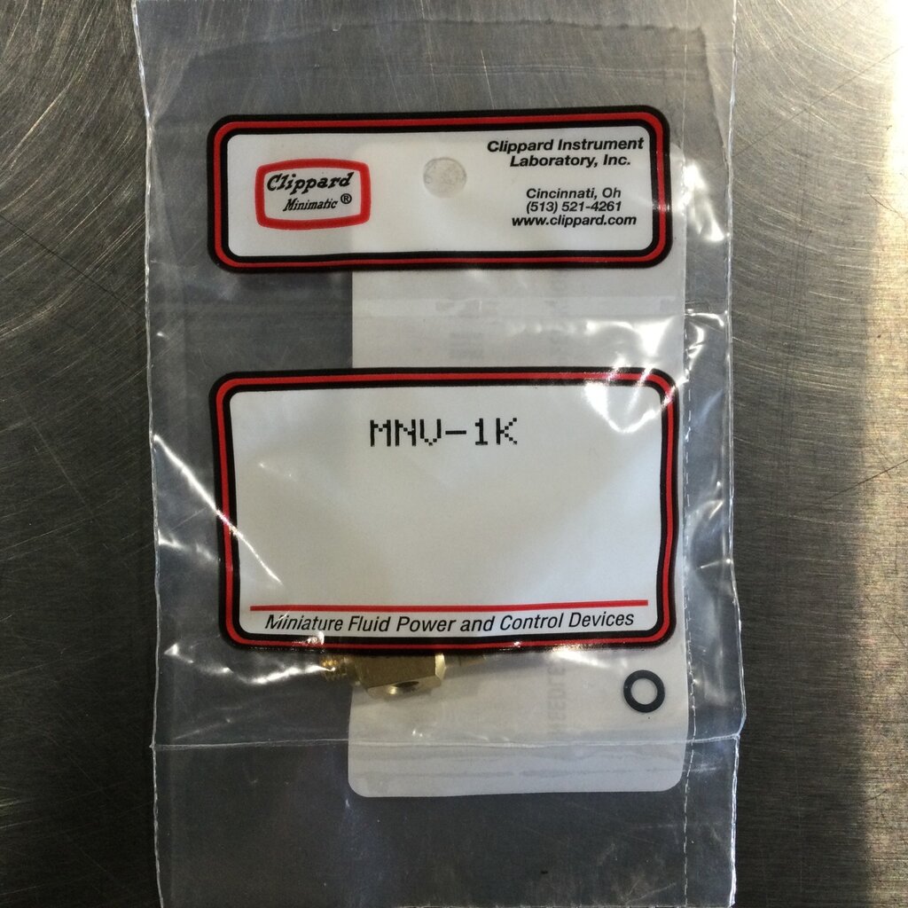 NEEDLE VALVE W/ #10-32 UNF PORTS & SPEED KNOB