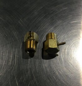 BARB FITTING BRASS 90° ELBOW 1/16 X 1/8 MPT (INDIVIDUAL)