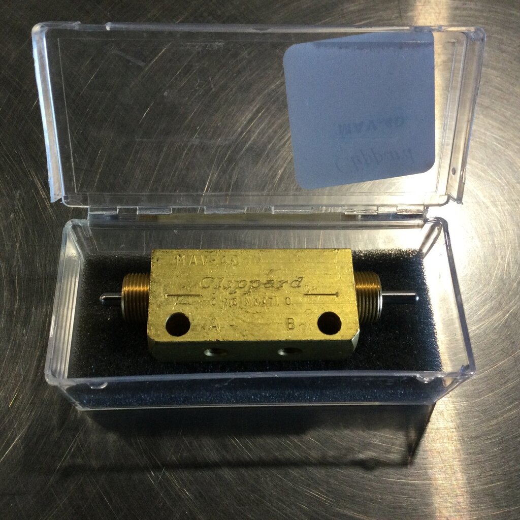CLIPPARD MAV-4D VALVE