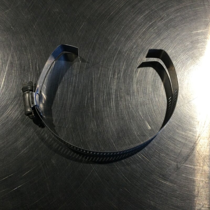 3" MILK LINE S/S HOSE CLAMP