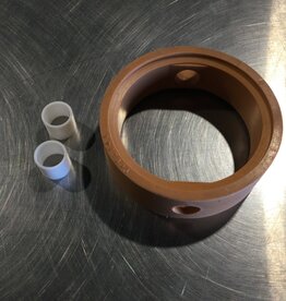 SPI 2-1/2 BFV SILICONE SEAT GASKET INCLUDES (2) 10B-2.5-2B TEFLON STEM BUSHING