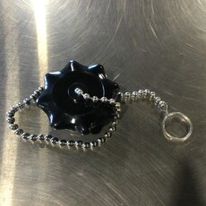 2" MALE CAP W/ CHAIN