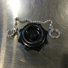 2" MALE CAP W/ CHAIN
