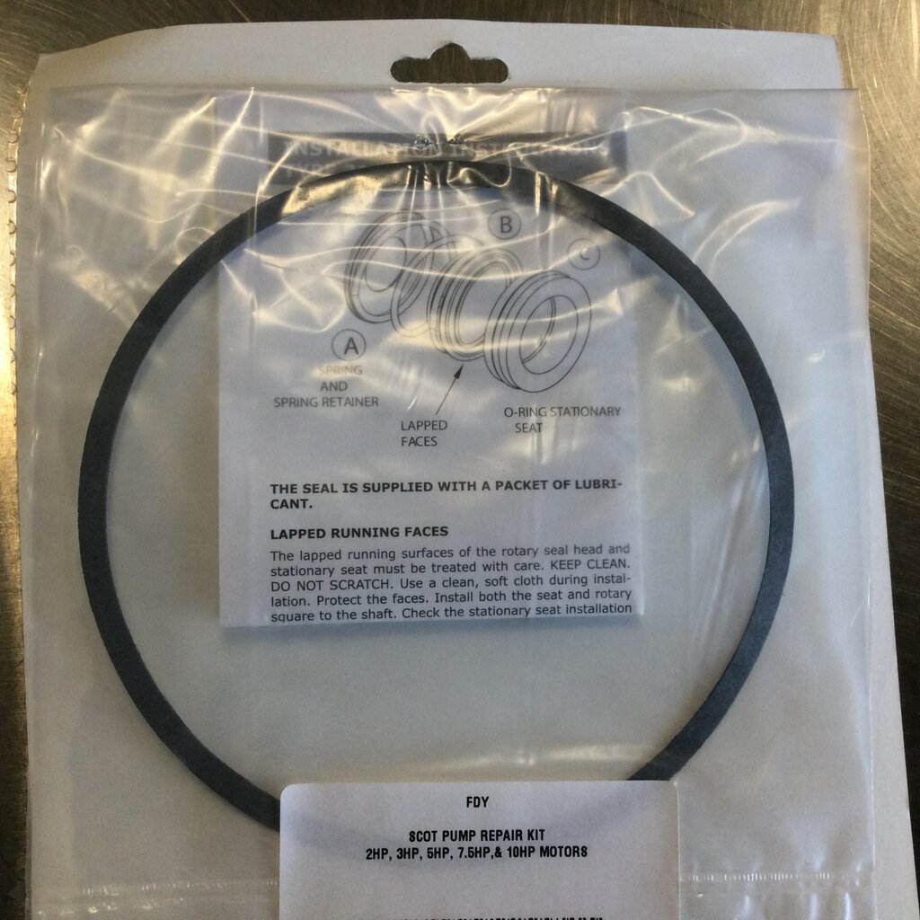 SCOT PUMP REPAIR KIT 2HP, 3HP, 5HP, 7.5HP, & 10HP MOTORS