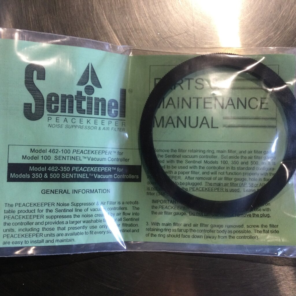 SENTINEL M350/M500 NOISE SUPPRESSOR
