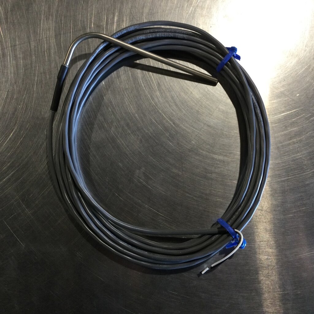 WHRL TEMPERATURE SENSOR RTD -4°F to 140°F 2-WIRE PT100 3/16 X 5-3/4 90° BEND