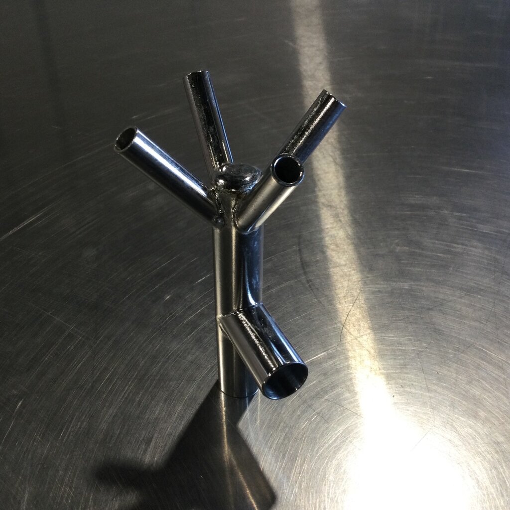 5/8 S/S CIP DISTRIBUTOR TEE