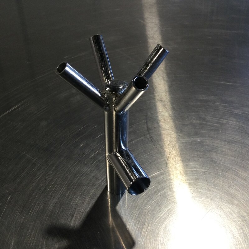 5/8 S/S DISTRIBUTOR TEE