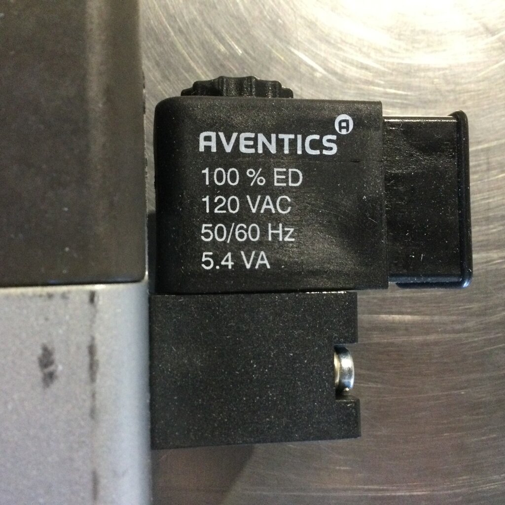 AIRTEK TW55 AVENTICS AIR CONTROL VALVE,  BASE MOUNTED, 4-WAY, 1-SOLENOID, 2-POSITION, PORT SIZE 1/2-14, 120VAC