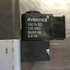 AIRTEK TW55 AVENTICS AIR CONTROL VALVE,  BASE MOUNTED, 4-WAY, 1-SOLENOID, 2-POSITION, PORT SIZE 1/2-14, 120VAC