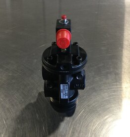 1/2 INLINE POPPET VALVE, 3-WAY, 3/8 NPT, 3-PORT, 2-POSITION, NORMALLY CLOSED