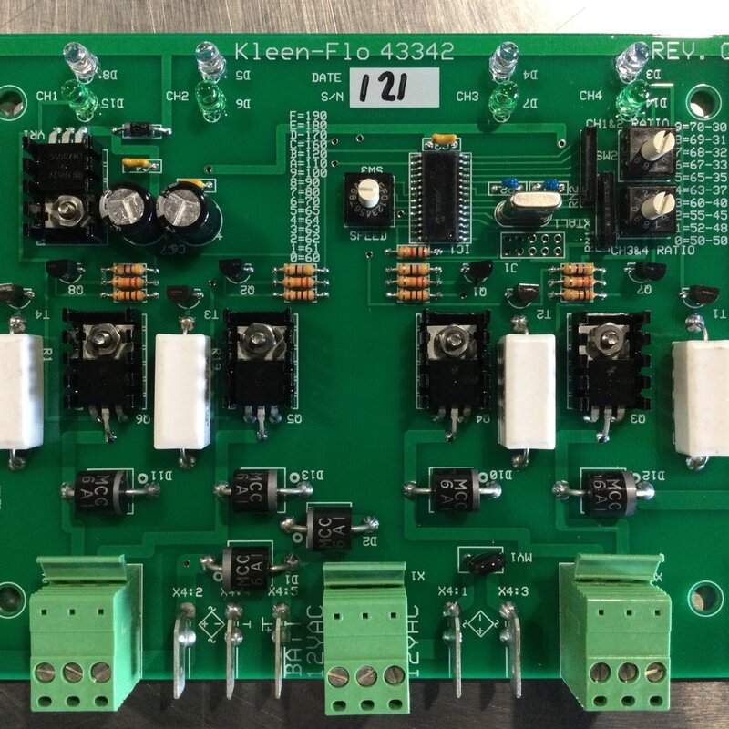 DELATRON EP100 MASTER PULSATOR BOARD 12VDC