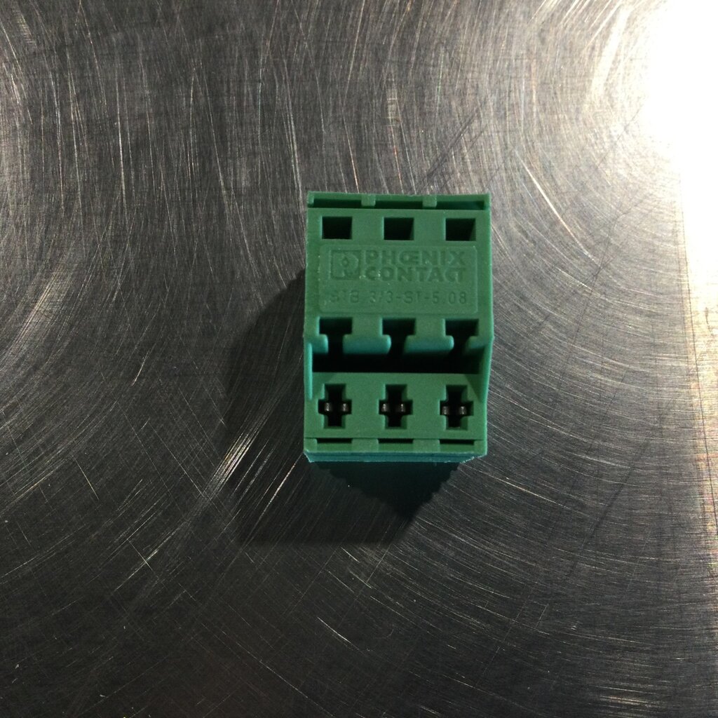DELATRON MASTER PULSATOR BOARD GREEN CONNECTOR PLUG