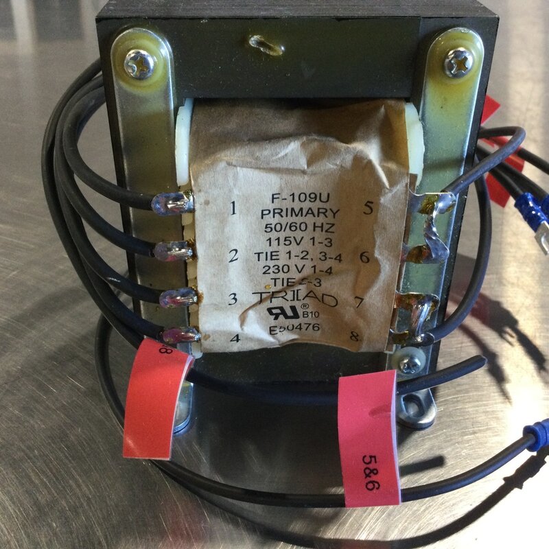 DELLATRON EP100 MASTER CONTROLLER TRANSFORMER 12V