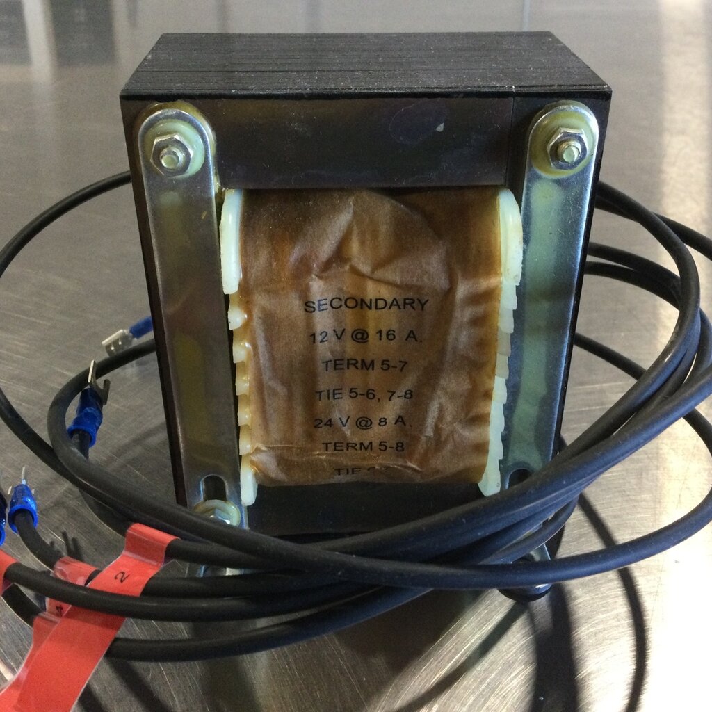 DELATRON EP100 MASTER CONTROLLER TRANSFORMER 12V