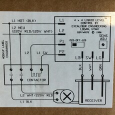 4 X 4 LIQUID LEVEL CONTROL BOARD 120/240V