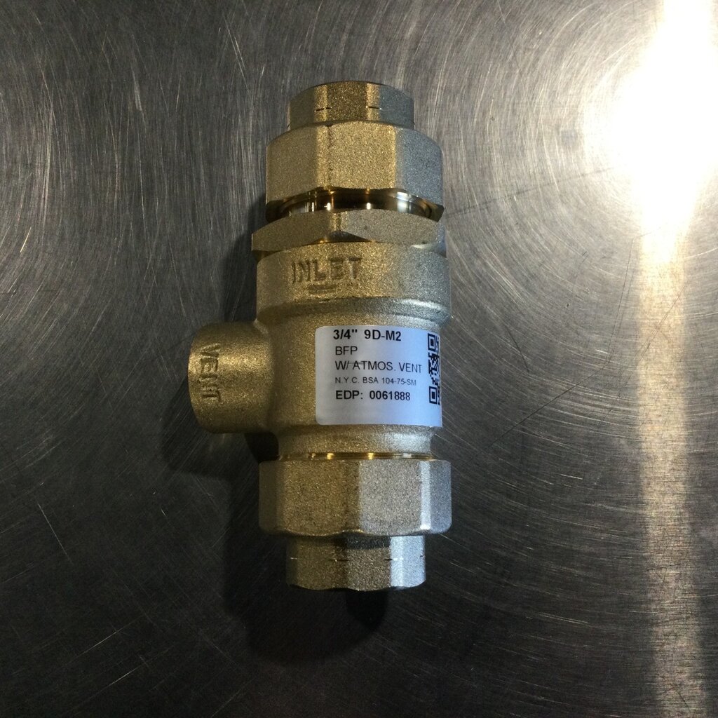 WATTS 3/4 9D-M2 BACKFLOW PREVENTER