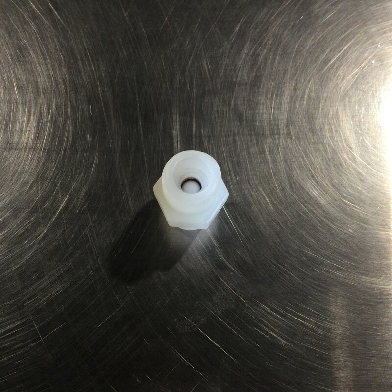 3/8 NYLON CHECK VALVE W/ VITON O-RING