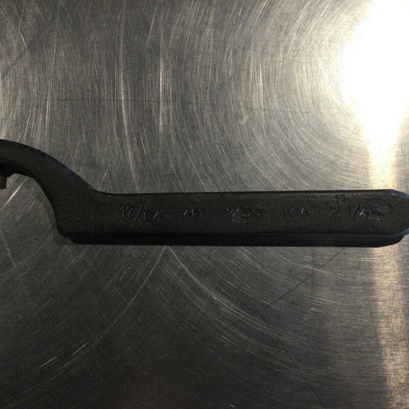 2-1/4 SPANNER WRENCH