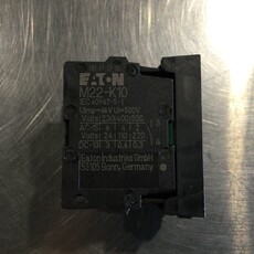 BLACK MOMENTARY SELECTOR SWITCH W/ (2) 1-N.O. CONTACT BLOCKS