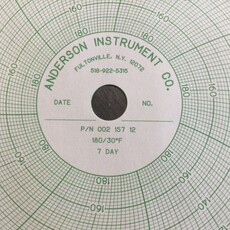 ANDERSON GUARDIAN I/III 7-DAY CHARTS 30 T0 180° F (BX 100)