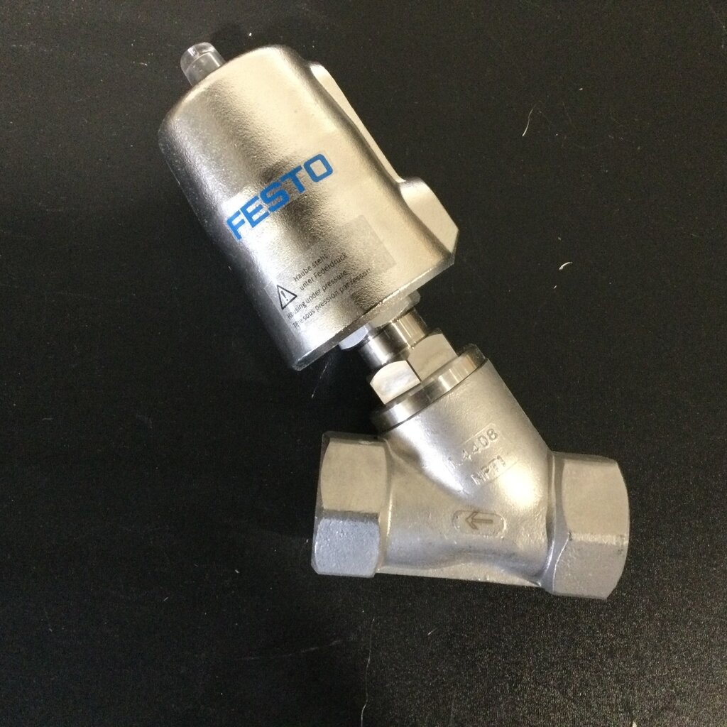 FESTO 1" S/S Y-BODY VALVE