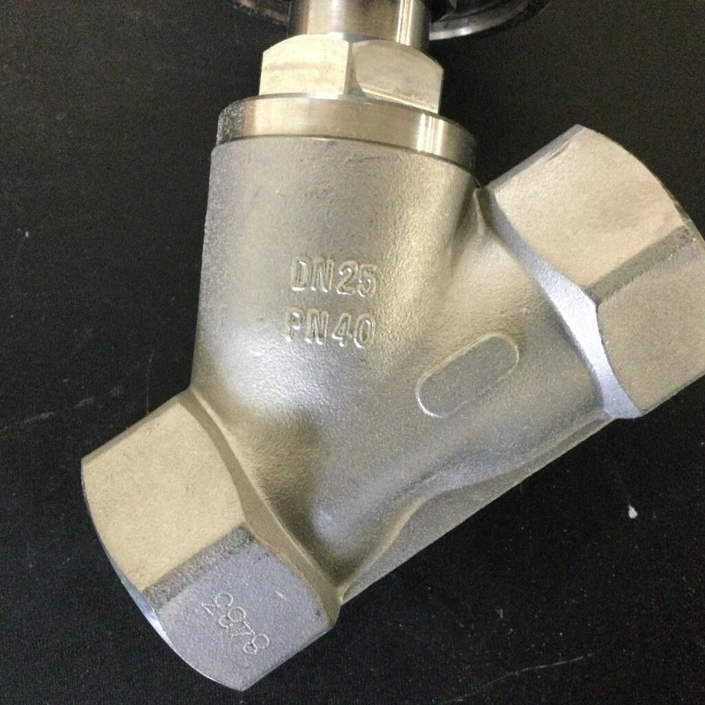 FESTO 1" S/S Y-BODY VALVE