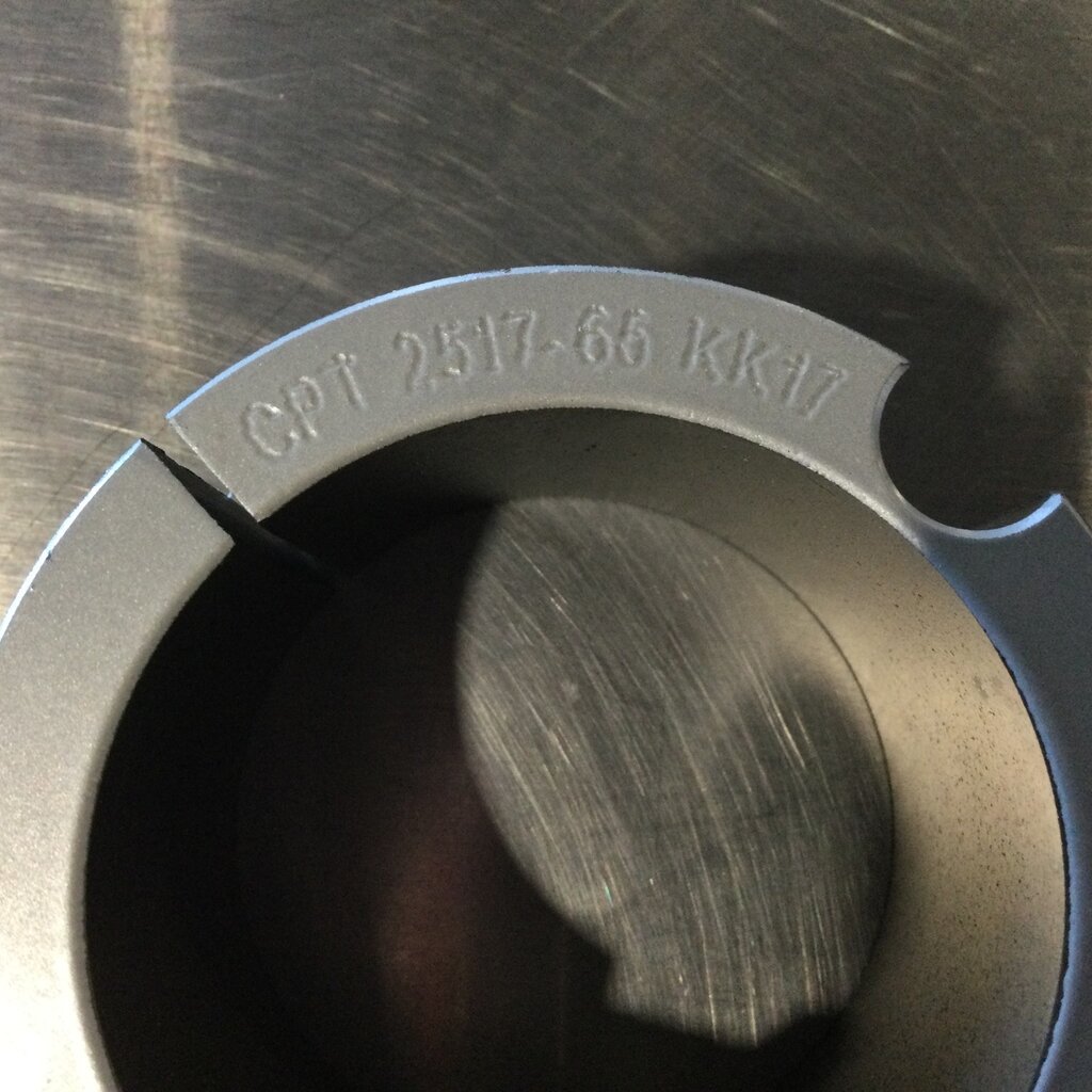 VES 72" BLAST / PPFS PULLEY SIDE TAPERLOCK BUSHING 2517-65