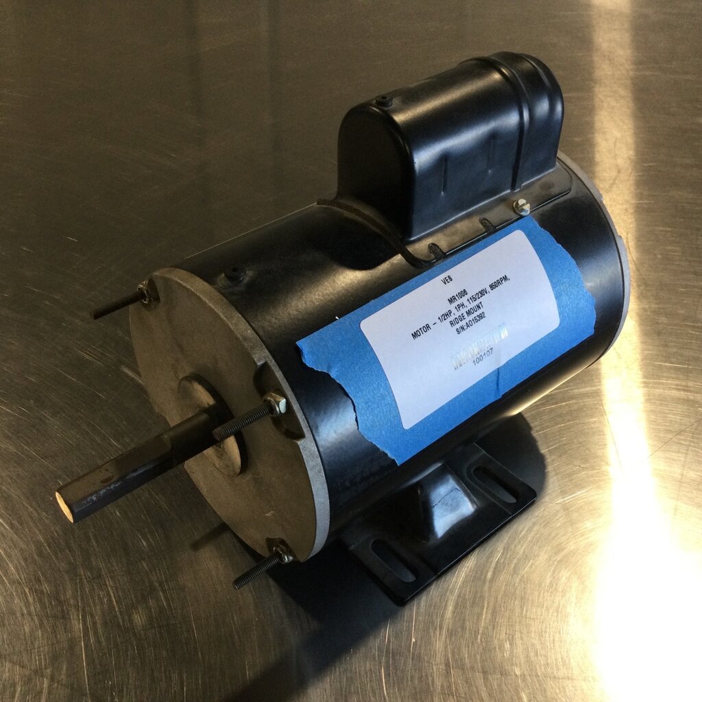 VES 24" FAN MOTOR .5HP, 1PH, 115/230V, 850RPM, RIDGE MOUNT