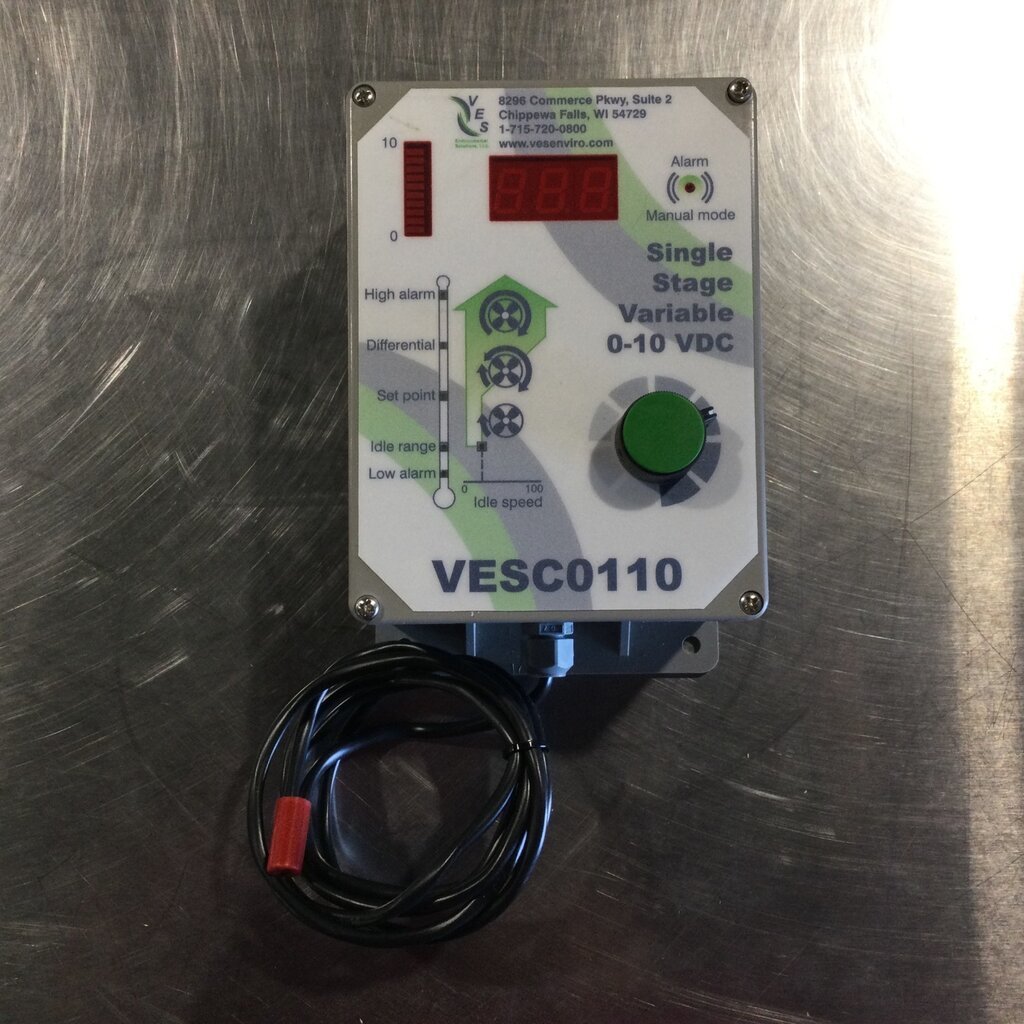 VES SINGLE STAGE CONTROL, 0-10V, ON/OFF STAGE