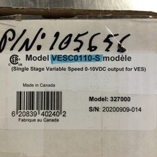 VES SINGLE STAGE CONTROL, 0-10V, ON/OFF STAGE