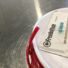 5/32 RED POLYURETHANE SOFT TUBING (PER FT)