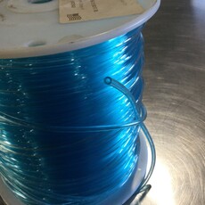5/32 TRANSPARENT BLUE POLYURETHANE SOFT TUBING (PER FT)