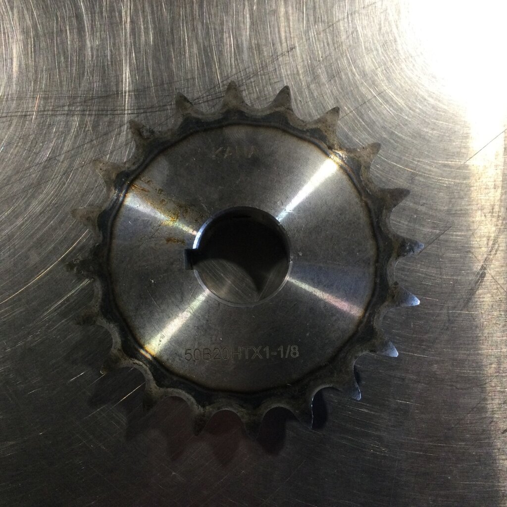 CROWD GATE GEARBOX SPROCKET 20-TOOTH X 1-1/8 BORE