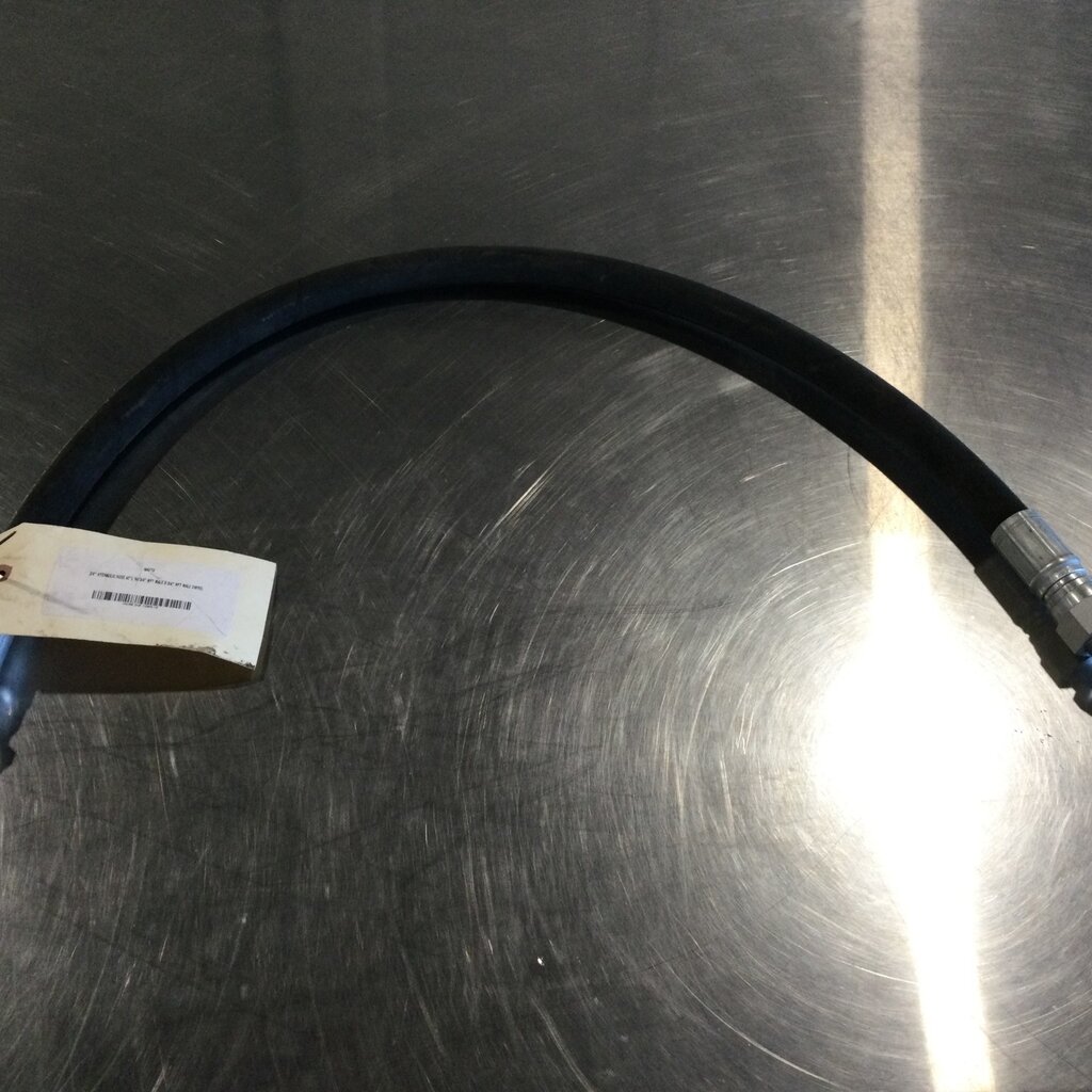 3/4 HYDRAULIC HOSE 42" X 3/4 NPT MALE X 3/4 NPT MALE SWIVEL