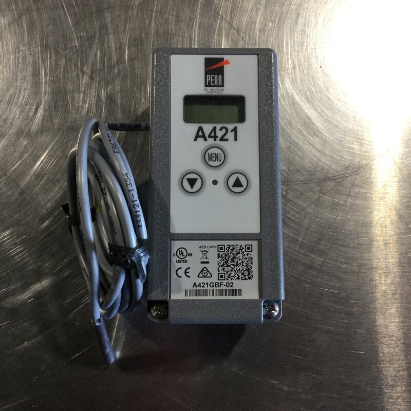 ELECTRONIC SINGLE STAGE TEMPERATURE CONTROL 24VAC W/ DISPLAY -30° TO 212° F