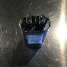 OVAL RUN/START CAPACITOR 15MFD, 440/370VAC