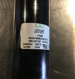 RUN/START CAPACITOR 189-227MFD, 330VAC