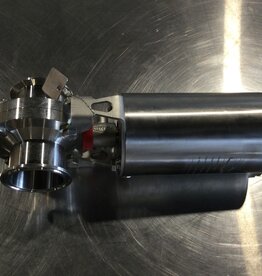 DIXON 2" CLAMP AIR ACTUATED BUTTERFLY VALVE SPRING RETURN