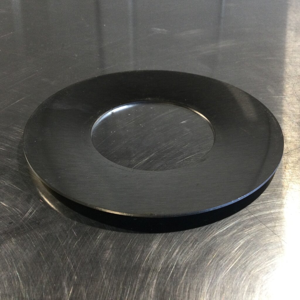 DIXON 6" dia. S/S WALL FLANGE W/ 3" TUBE HOLE