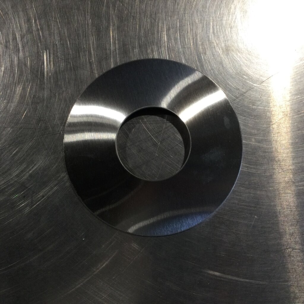 DIXON 5" dia. S/S WALL FLANGE W/ 2" TUBE HOLE