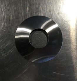 DIXON 5" dia. S/S WALL FLANGE W/ 2" TUBE HOLE