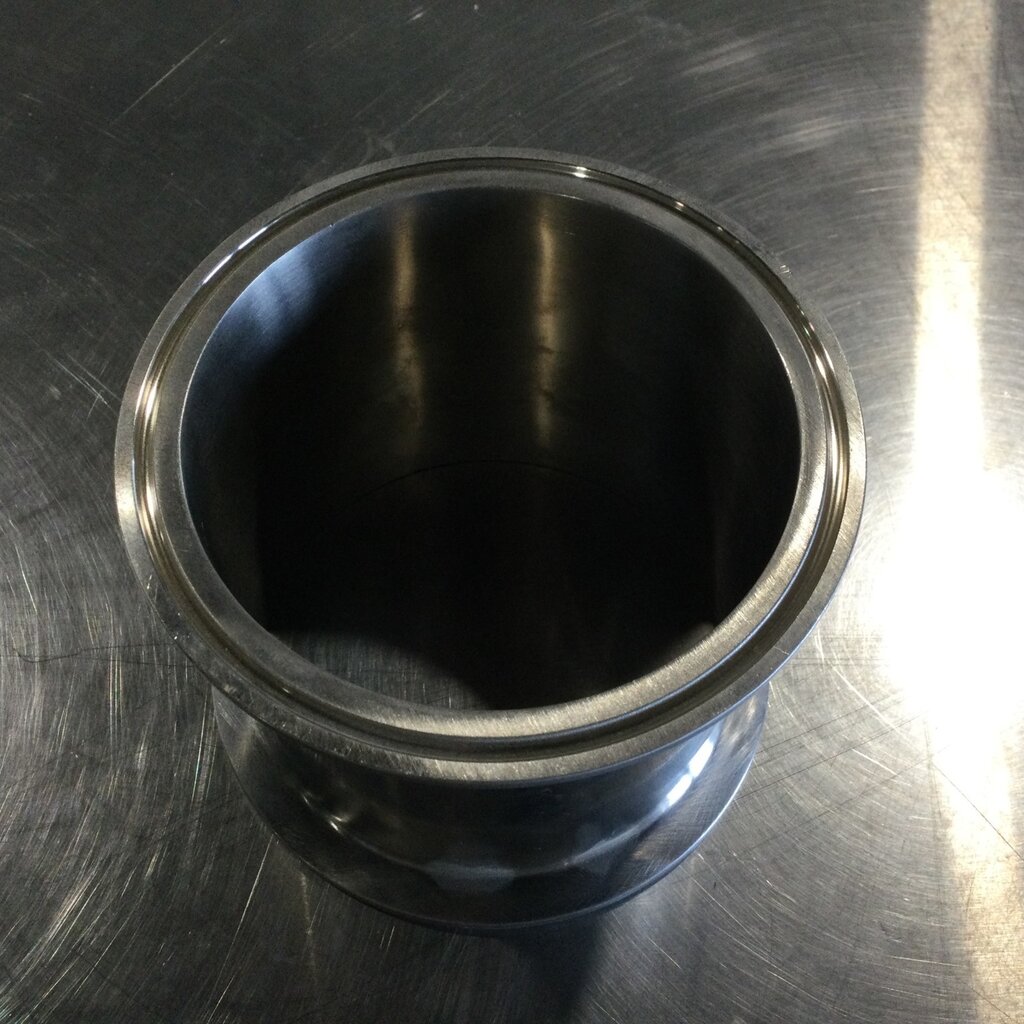 DIXON 4" X 4" S/S CLAMP ECCENTRIC CONE REDUCER