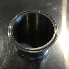 DIXON 4" X 4" S/S CLAMP ECCENTRIC CONE REDUCER