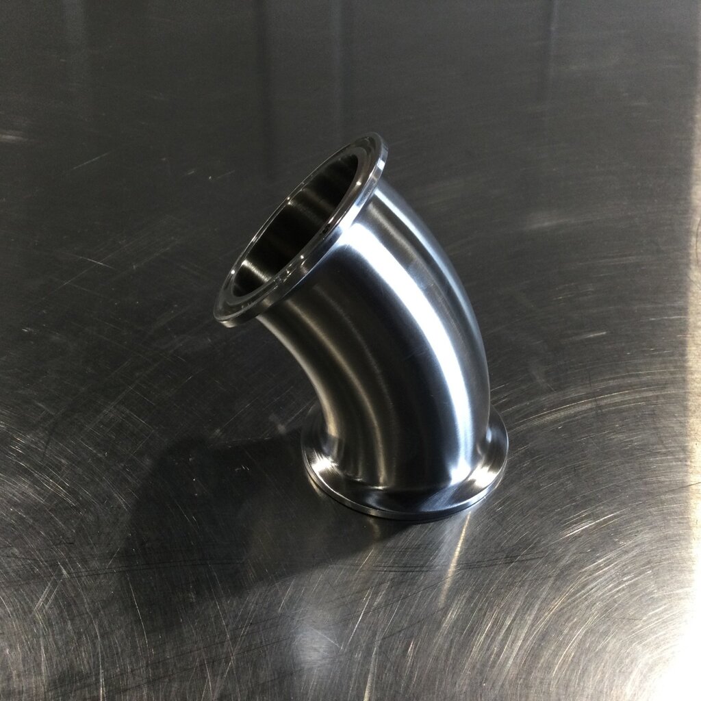 DIXON 2" S/S CLAMP 45° ELBOW