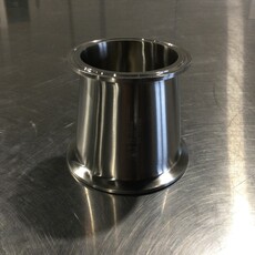 DIXON 3" X 2-1/2 S/S CLAMP CONCENTRIC CONE REDUCER