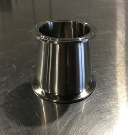 DIXON 3" X 2-1/2 S/S CLAMP CONCENTRIC CONE REDUCER