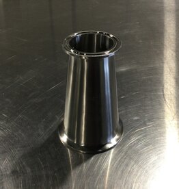 DIXON 3" X 2" S/S CLAMP CONCENTRIC CONE REDUCER